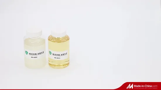 Huile de silicone Cool Skin Feel, spécialement conçue pour les serviettes et les tissus mélangés Kr